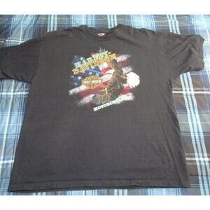 Harley-Davidson Cycles Black Cross Roads Wilkerson, NC Size 2XL